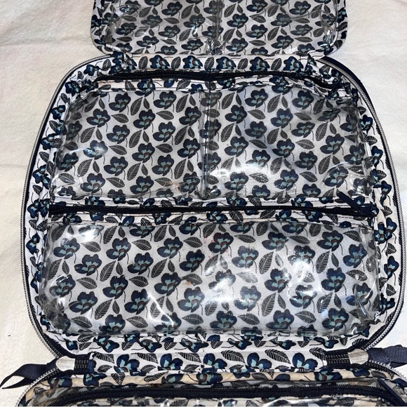Vera Bradley Hanging Tri-Compartment Toiletry Case - Picture 6 of 10